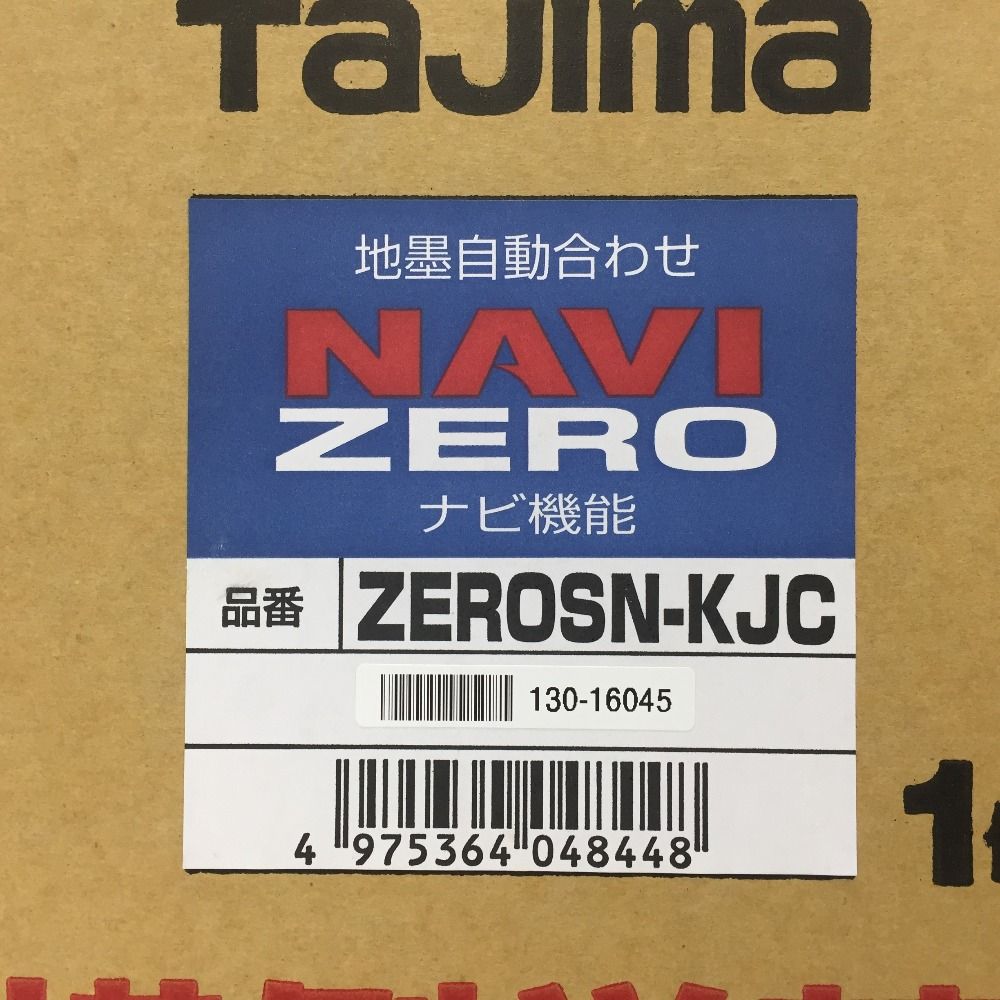 TAJIMA TJMデザイン レーザー墨出器 NAVIゼロセンサーKJC 赤色レーザー