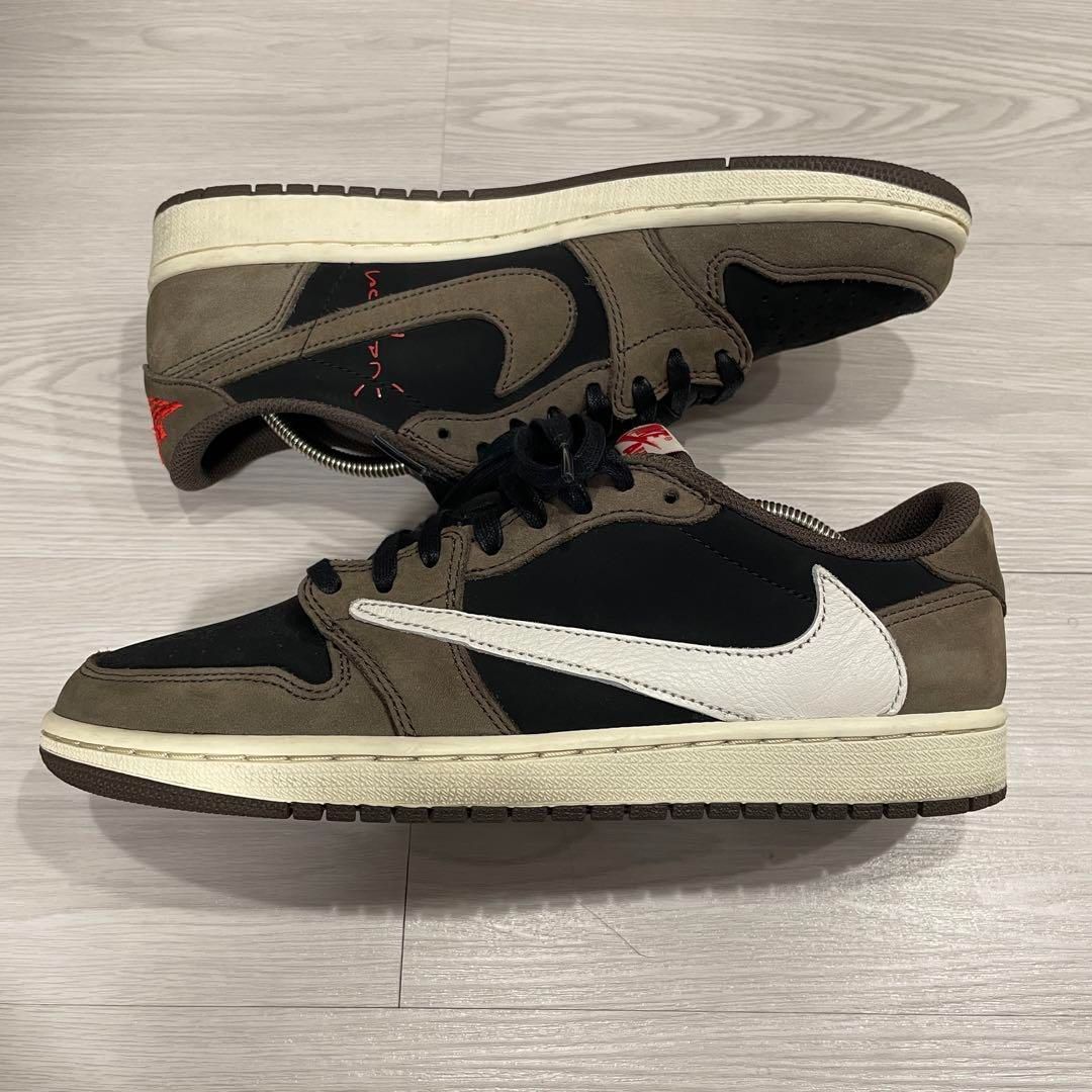 Travis Scott × Nike AJ1 Low Dark Mocha