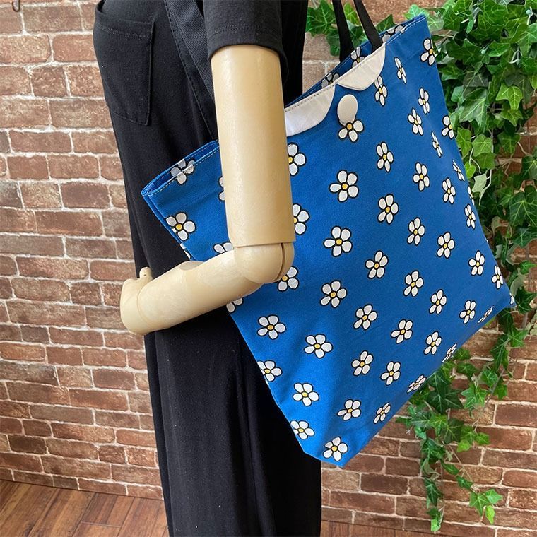 【新品未使用】treasure トートバッグ　ブルー トートバッグ（BLUE）｜TREASURE｜mu-moショップ