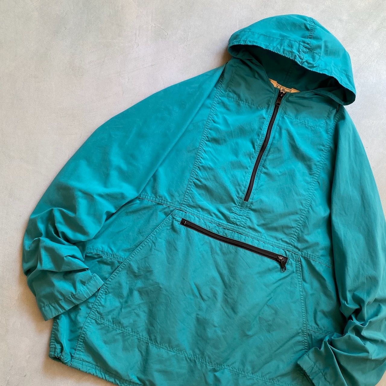80s L.L.Bean アノラックパーカー プルオーバー ナイロン