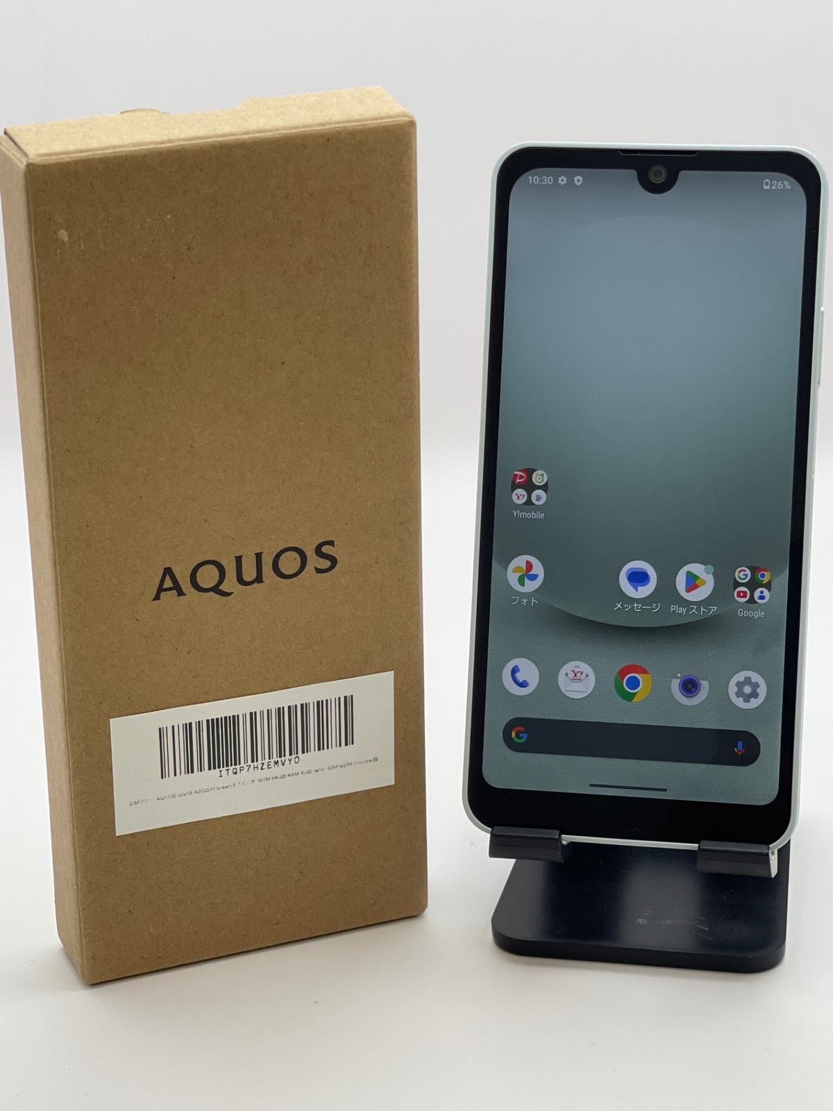 ほぼ未使用！AQUOS wish3 A302SH スマートフォン グリーン 本体 楽天市場】[新品未使用｜SIMフリー] SHARP AQUOS wish3 4GB/64GB