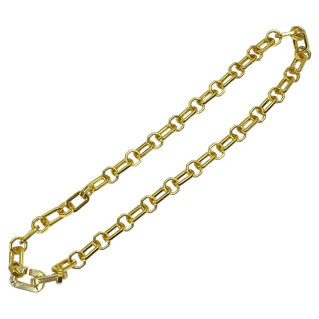 ♥ ルイ ヴィトン チェーン ストラップ バッグ アクセサリー メタル ロゴ ゴールド LOUIS VUITTON