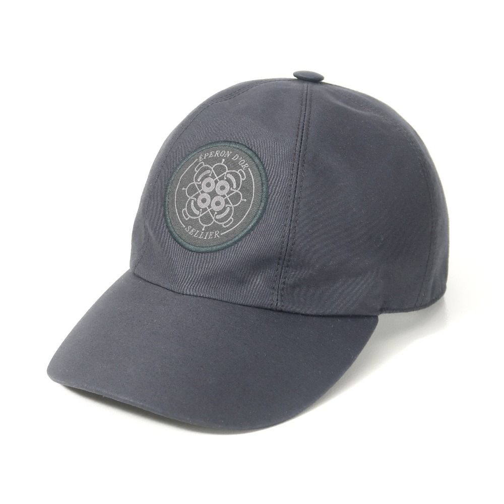 HERMES エルメス　カシミア キャップ　セレナ エプロン ドール　57 新品 HERMES エルメス カシミア キャップ セレナ エプロン ドール 57 新品