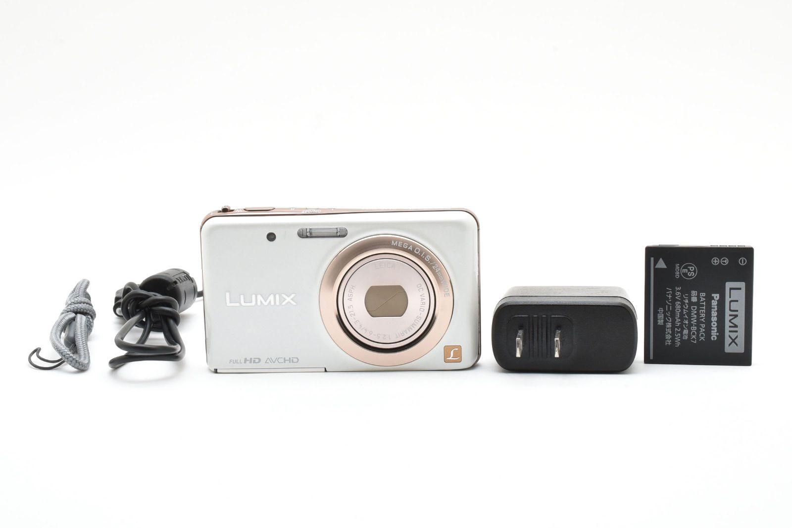 美品】 Panasonic ルミックス LUMIX LUMIX DMC-FX80 コンパクト