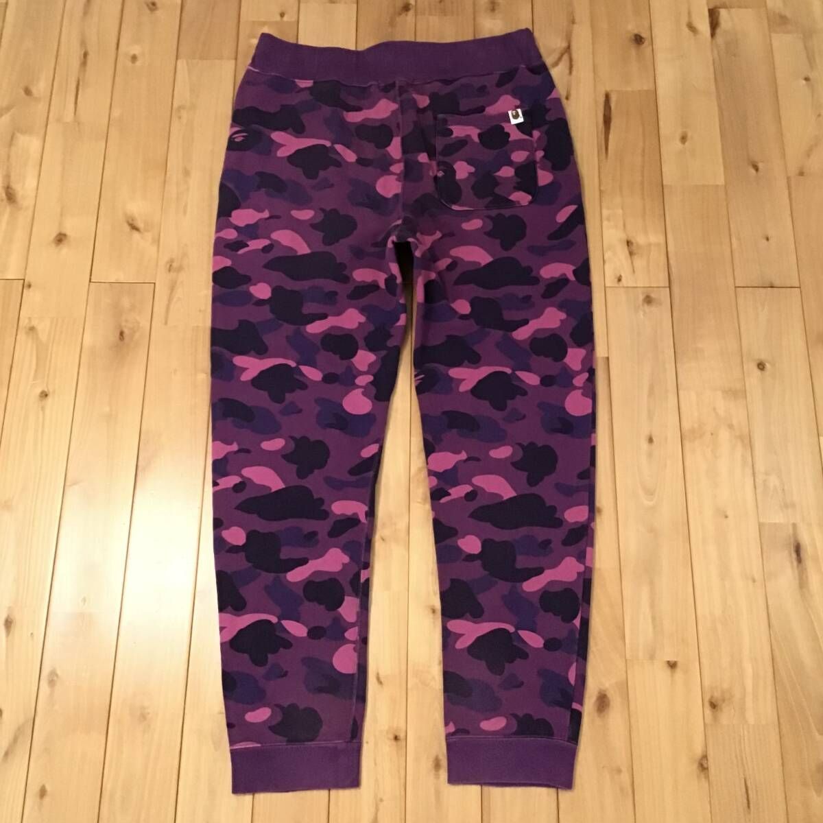古着☆A BATHING APE bapeカモ スウェット パンツ パープル 楽天市場