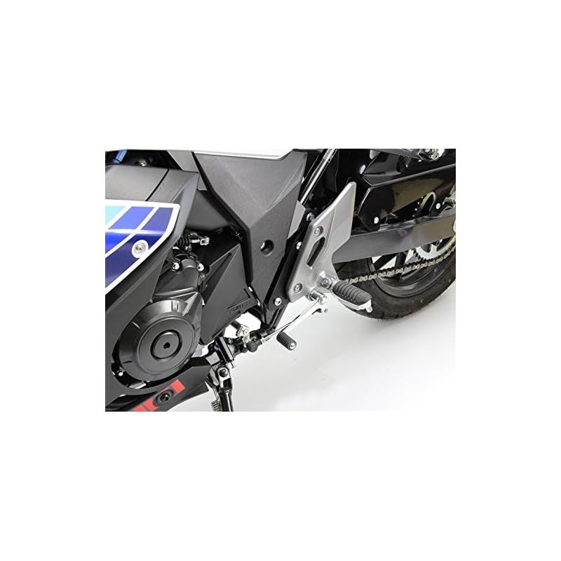 ハリケーン(HURRICANE) ステップオフセットプレートブラック GSX250R HF5307 0 - メルカリ