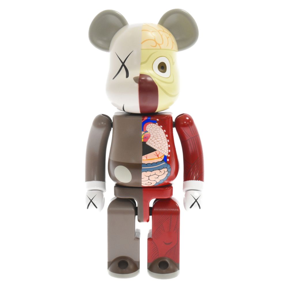 MEDICOM TOY - MEDICOM TOY メディコムトイ BE@RBRICK COMPANION ベアブリック コンパニオン 超合金 フィギュア 人形 人体模型 Original Fake オリジナルフェイク レッド 200% KAWS Original Fake × MEDICOM TOY 'COMPANION'超合金 ベア