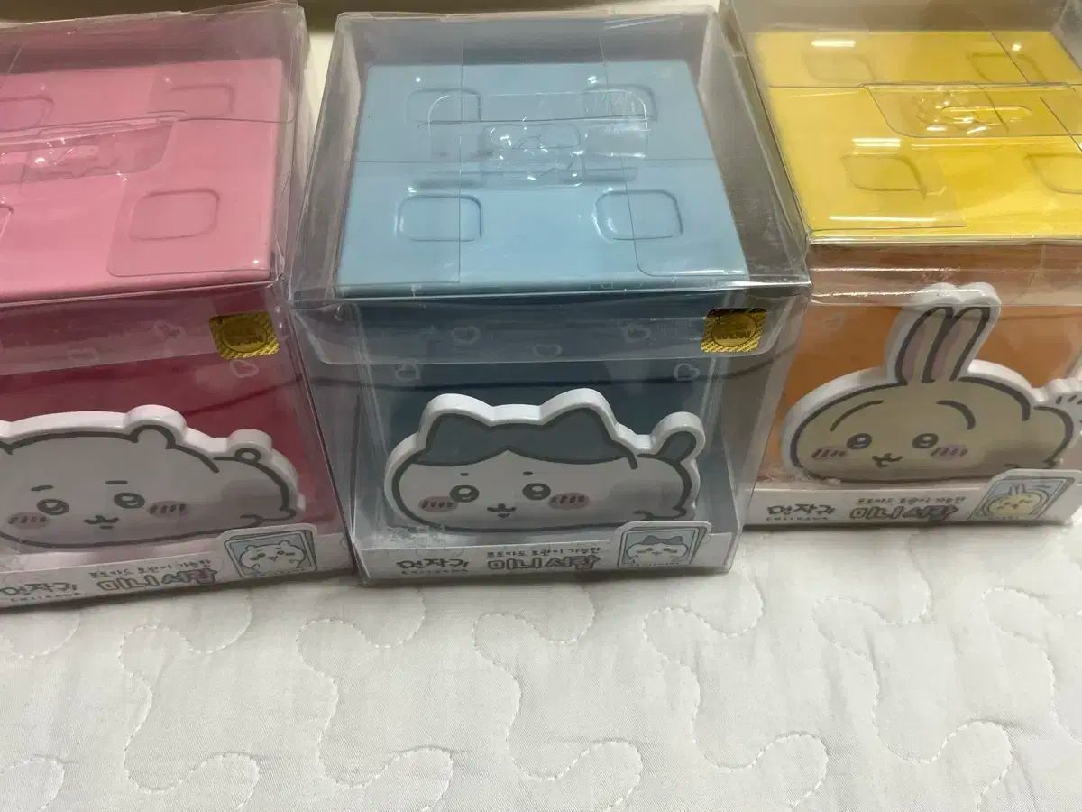 【雷市場（ポンジャン）商品韓国直送】 ちいかわ ミニドロワー 3 セット