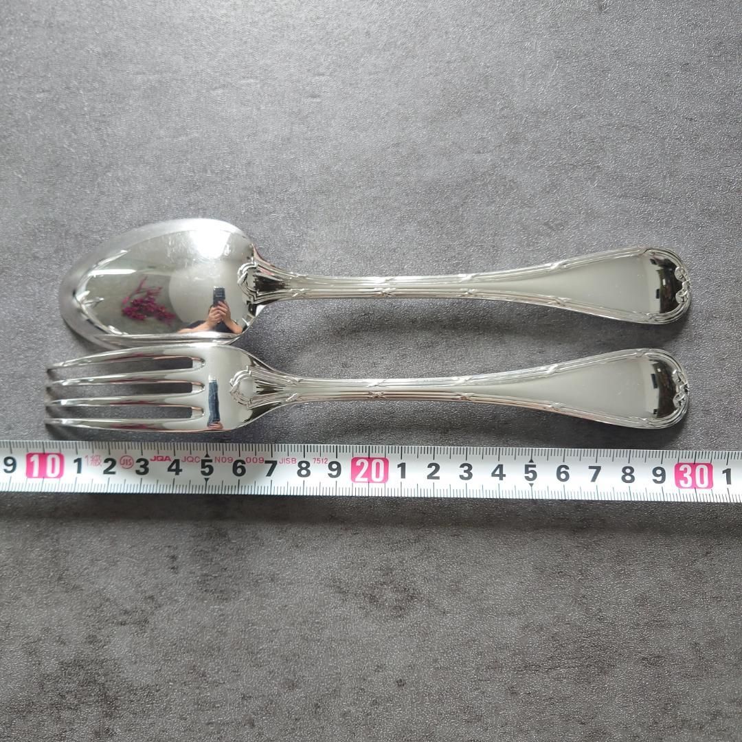 美品 クリストフル リュバン テーブルフォーク テーブルスプーン 2点 美品 クリストフル リュバン テーブルフォーク テーブルスプーン 2点