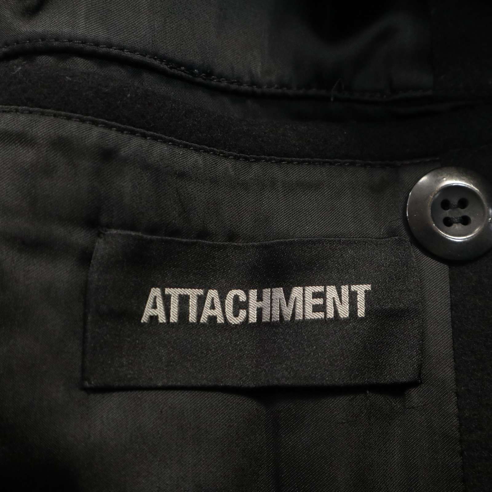 ATTACHMENT アタッチメント 秋冬 ジップデザイン☆ ウール