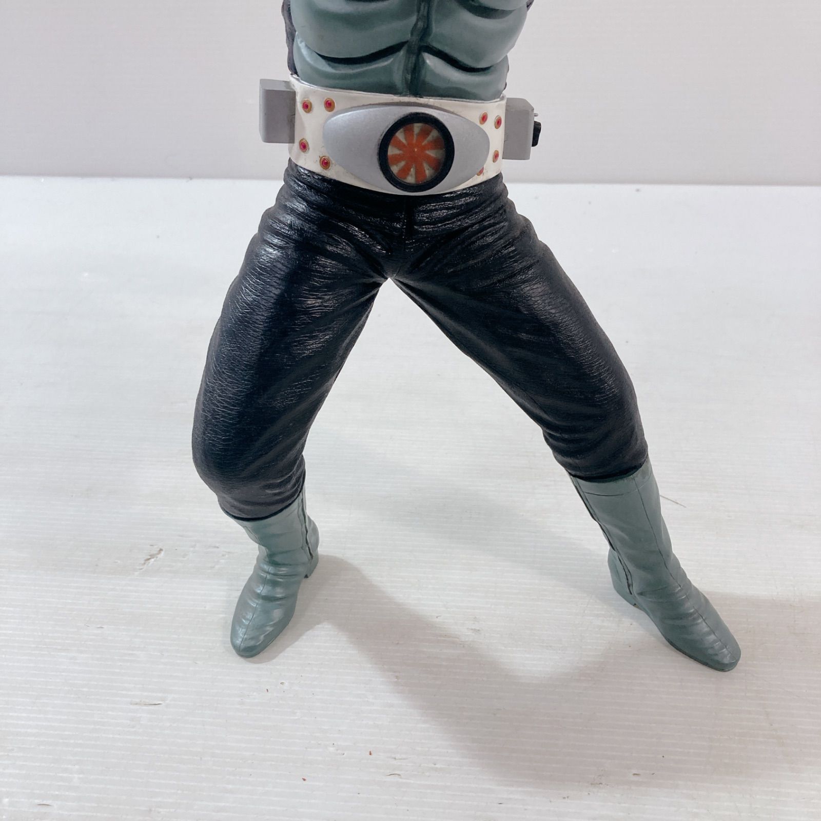 ビッグサイズ 仮面ライダー 旧1号 フィギュア ソフビ 昭和レトロ