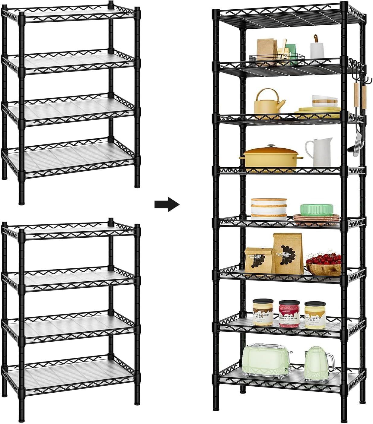 スタイリッシュ＆機能的！3段スリムキッチン収納ラック スタイリッシュ＆機能的！3段スリムキッチン収納ラック キッチンラック