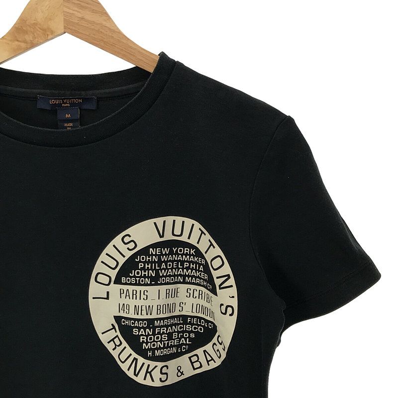 LOUIS VUITTON - Louis Vuitton / ルイヴィトン | TRUNKS&BAGS プリント Tシャツ | M | ブラック | レディース Louis Vuitton / ルイヴィトン | TRUNKS&BAGS プリント Tシャツ