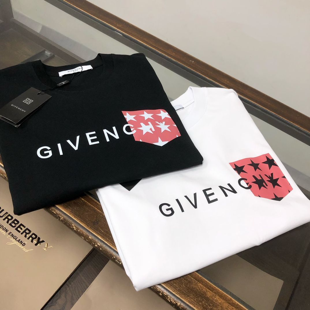 今日 Givenchy 25SS サマー デュアルコットン T シャツ