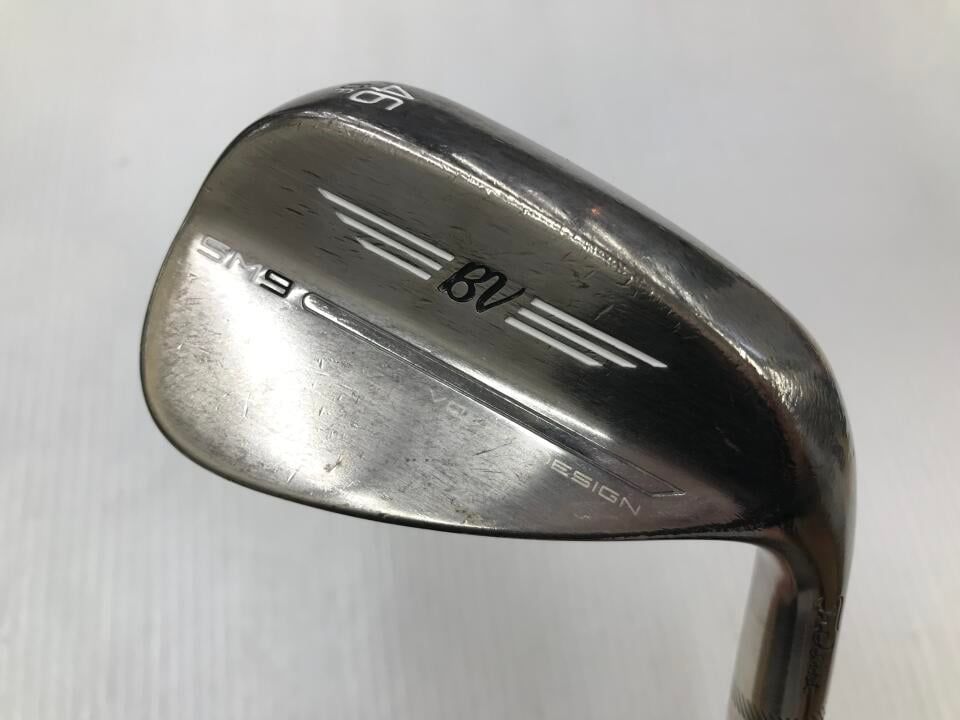 【即納】VOKEY SM9 ブラッシュドスチール | 46 | WEDGE | ダイナミックゴールド | 中古 | ウェッジ | タイトリスト