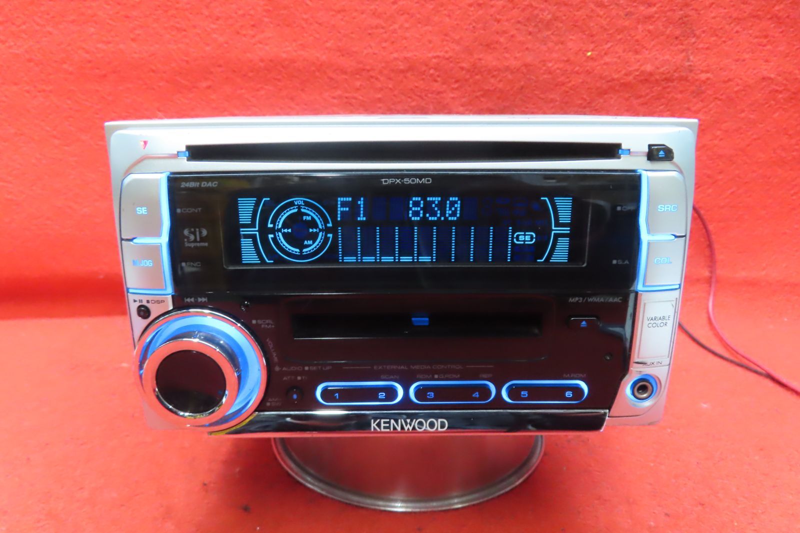 CS1453＊動作保証付/KENWOOD ケンウッド DPX-50MD CD MDプレーヤー 