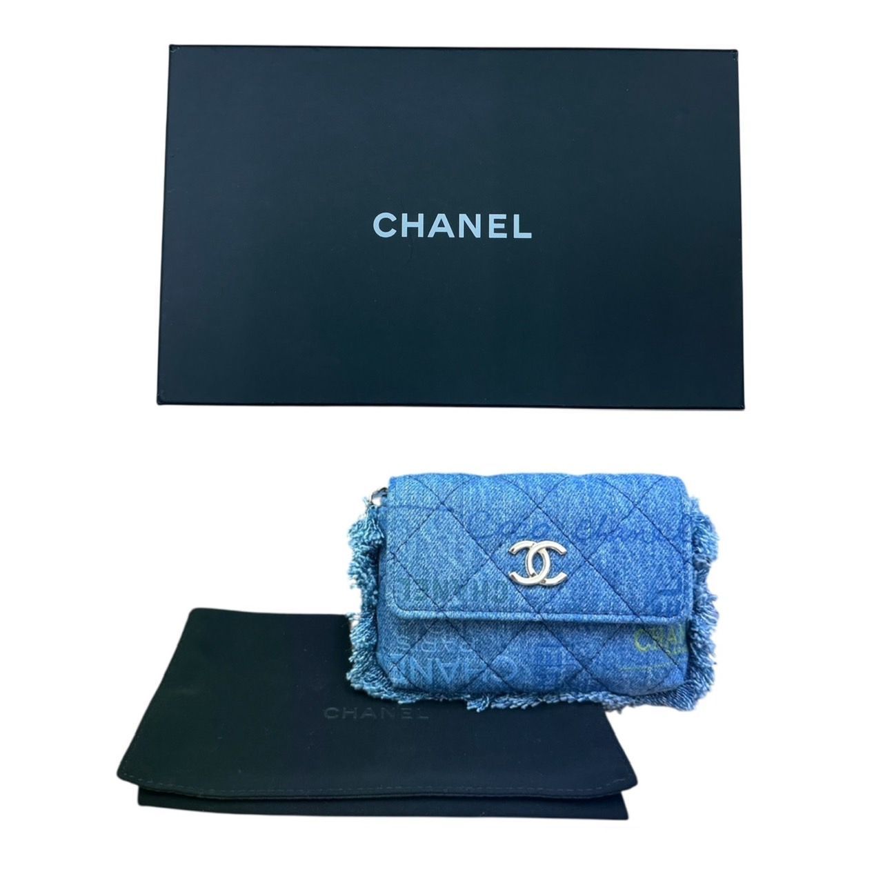 中古美品】CHANEL シャネル マトラッセ ミニ ショルダーバッグ