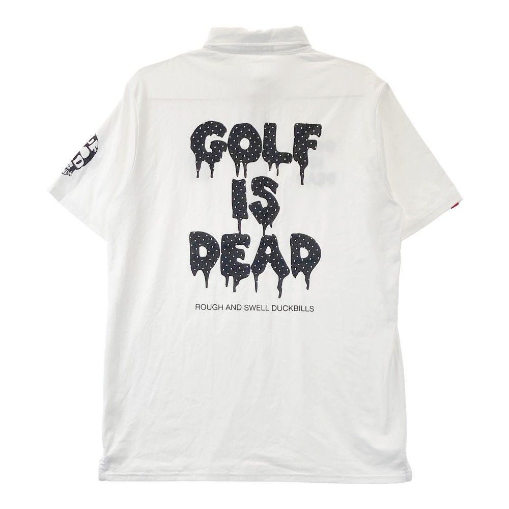 ROUGH&SWELL ラフアンドスウェル 半袖ポロシャツ ホワイト L