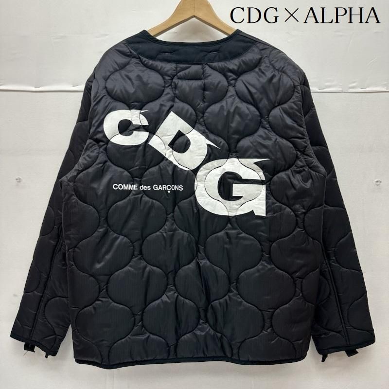 COMME des GARCONS コムデギャルソン ジャケット 上着 ジャンパー ブルゾン CDG ALPHA プリント キルティング ライナー ジャケット SZ-J025 AD2025