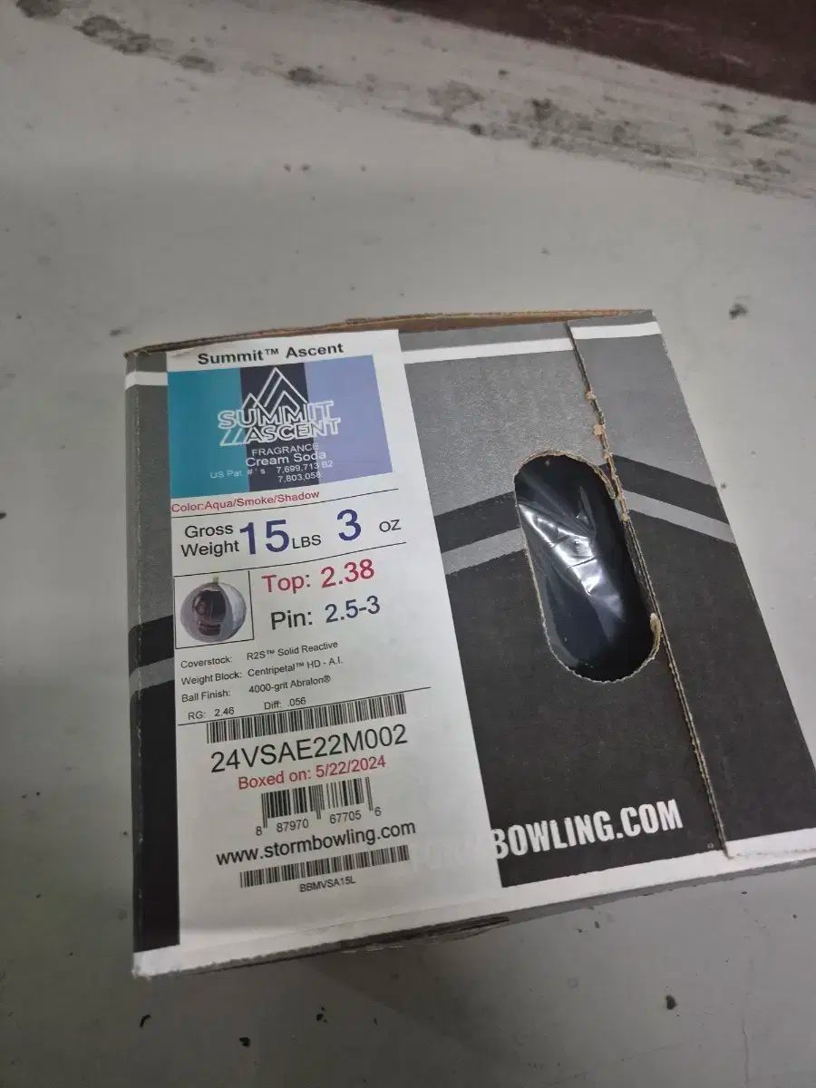 ストーム Summit Ascent 15 ポンド ボーリング SUMMIT ASCENT ストーム