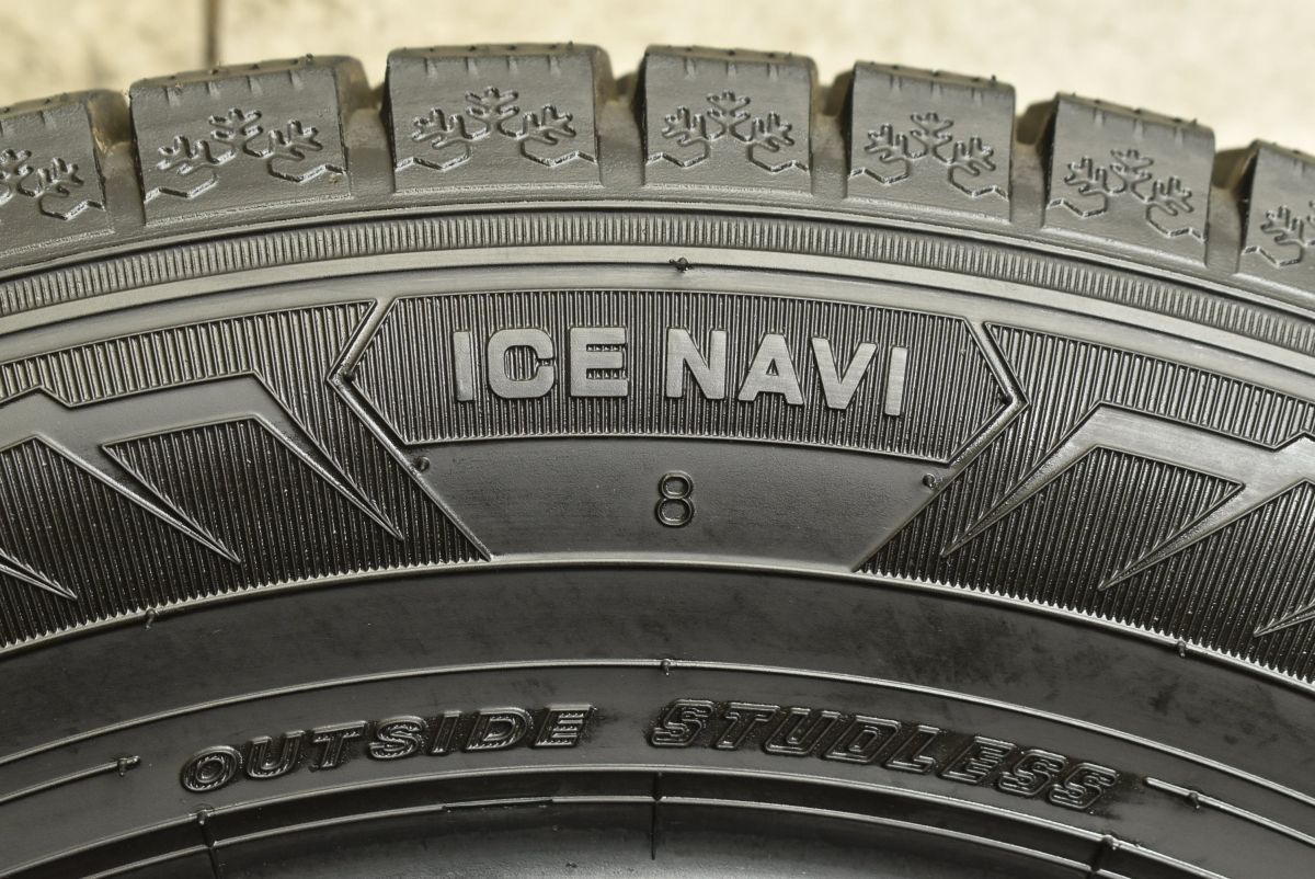 バリ溝】グッドイヤー アイスナビ8 185/65R15 4本セット フィールダー