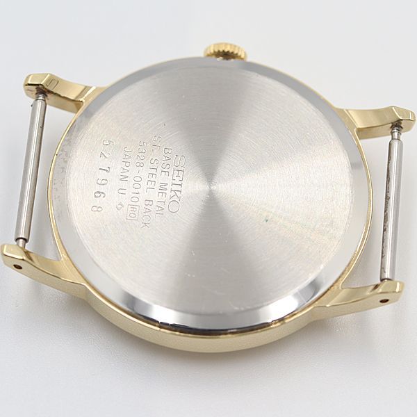 SEIKO セイコー　手巻き時計 5328-0010 稼働品 SEIKO MECA. SYKZ980 Ref.5328-0010 : ゼロからはじめる腕時計