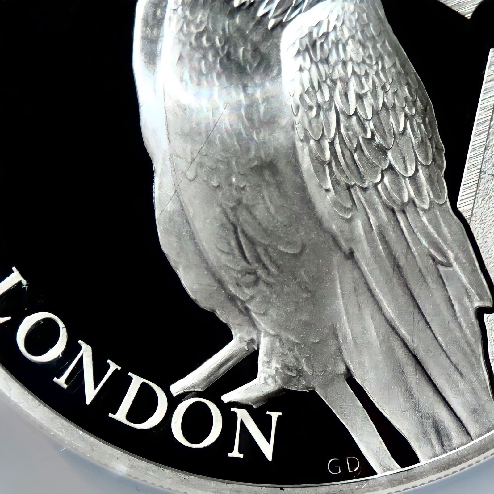 2020年 イギリス ロンドン塔ホワイトタワー銀貨 NGC PF70UC FR-