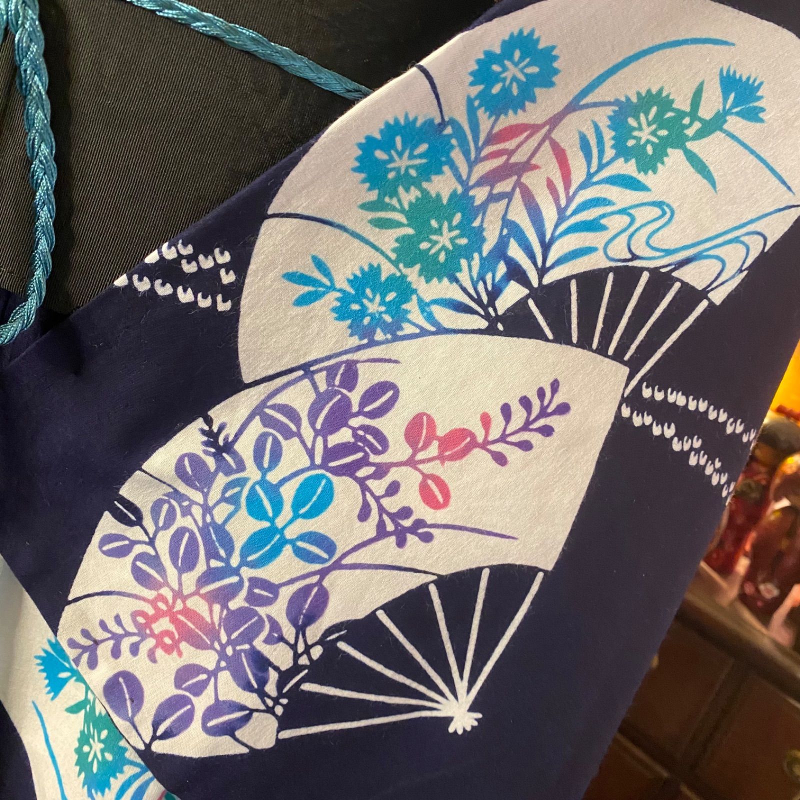 浴衣ドレス リメイク品 和洋折衷 浴衣 リメイク ワンピース ドレス 名古屋帯サッシュ