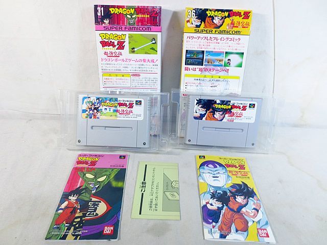 バンダイ スーパーファミコン SFC ドラゴンボールZ 超悟空伝 突激編 覚醒編 セット