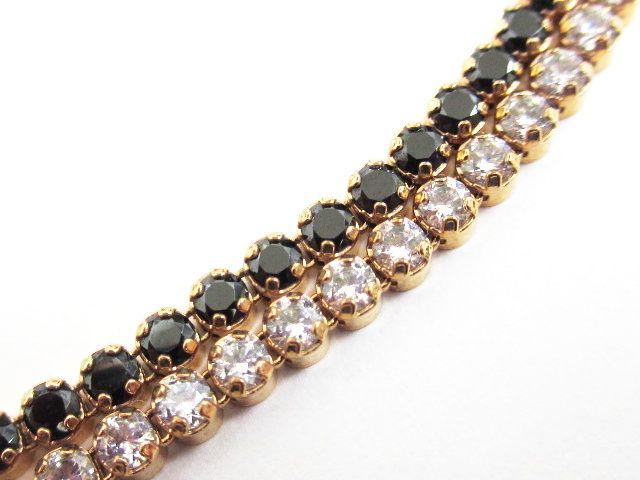 スワロフスキー SWAROVSKI Subtle サトル ダブル ブレスレット