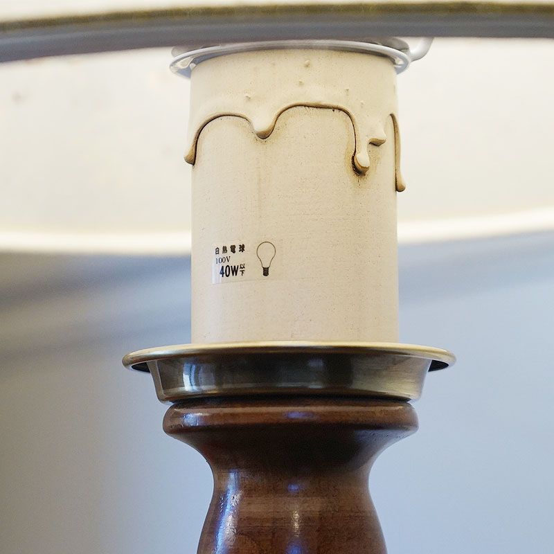 テーブルランプ アンティーク カパーニ社 古木使用 イタリア製 卓上