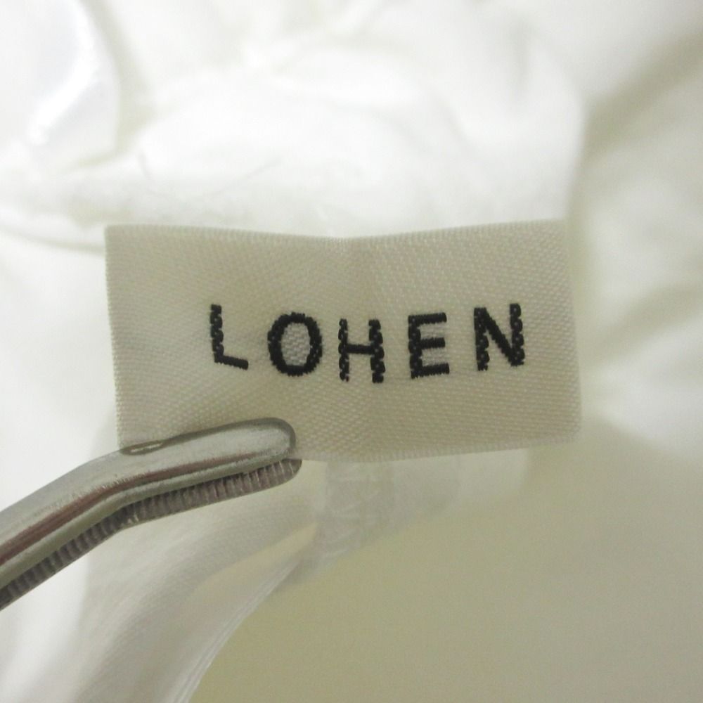 美品 クリーニング済 23SS LOHEN ローヘン リネンブレンド イージー 