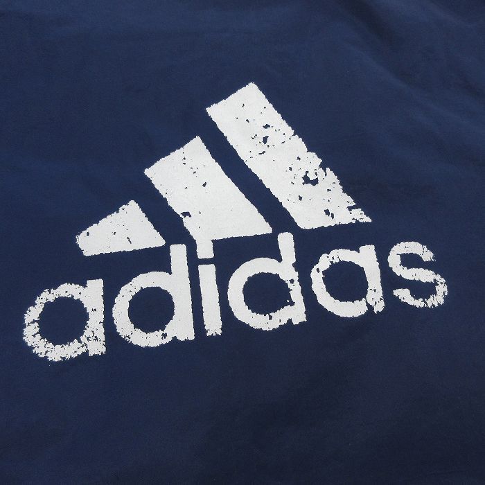 L/古着 アディダス adidas 長袖 ナイロン ジャケット パーカー