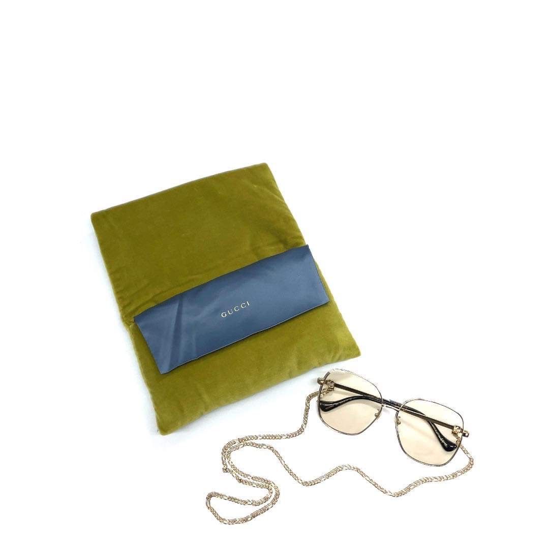 GUCCI サングラス チェーン付 GG1089SA 005 GUCCI グッチ サングラス