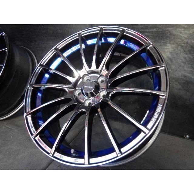 1665】◇Weds Sport SA-15R ホイール◇18x7.5J 5穴 PCD100 +45◇2本