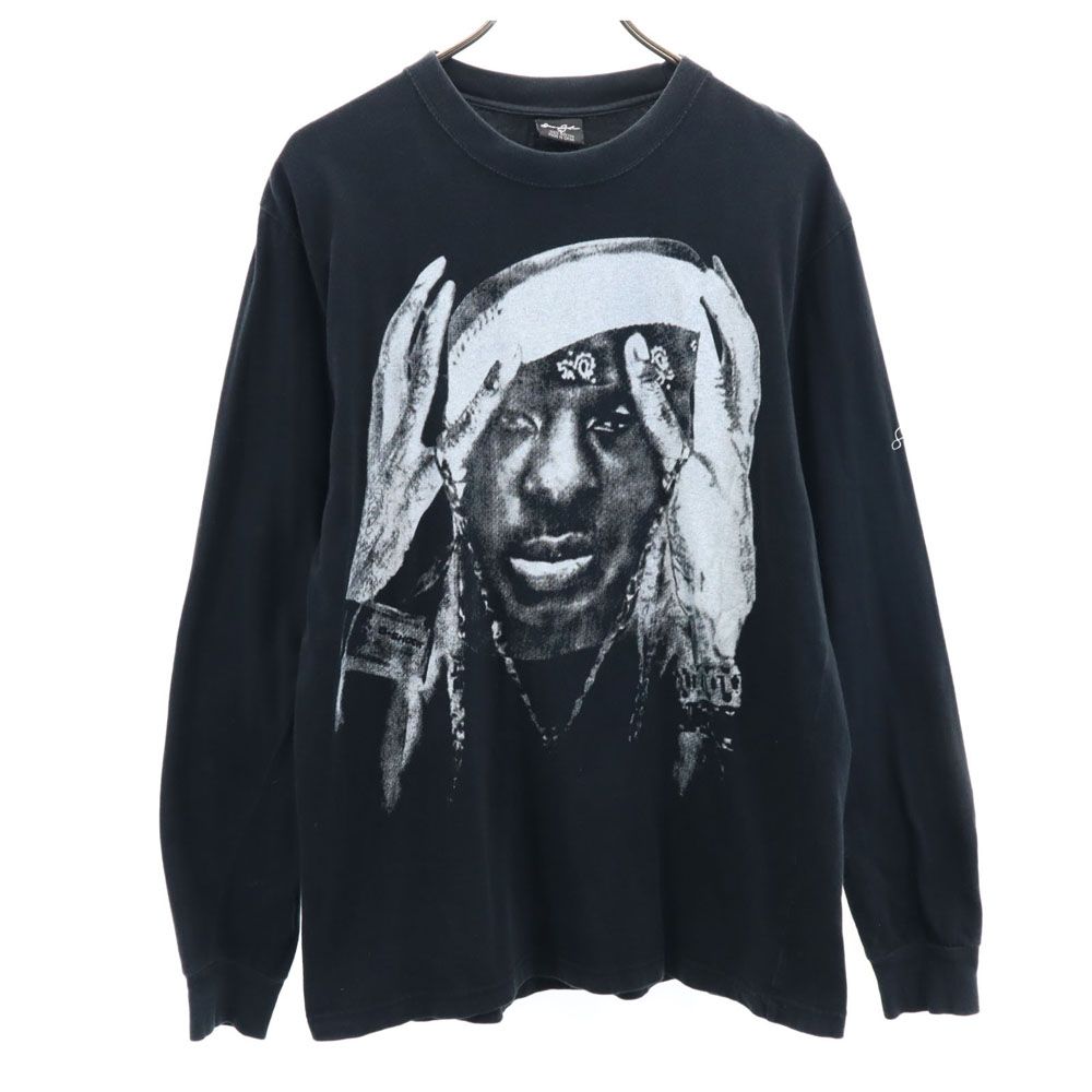 ショーンジョン 長袖 Tシャツ L ブラック Sean John ロンT メンズ