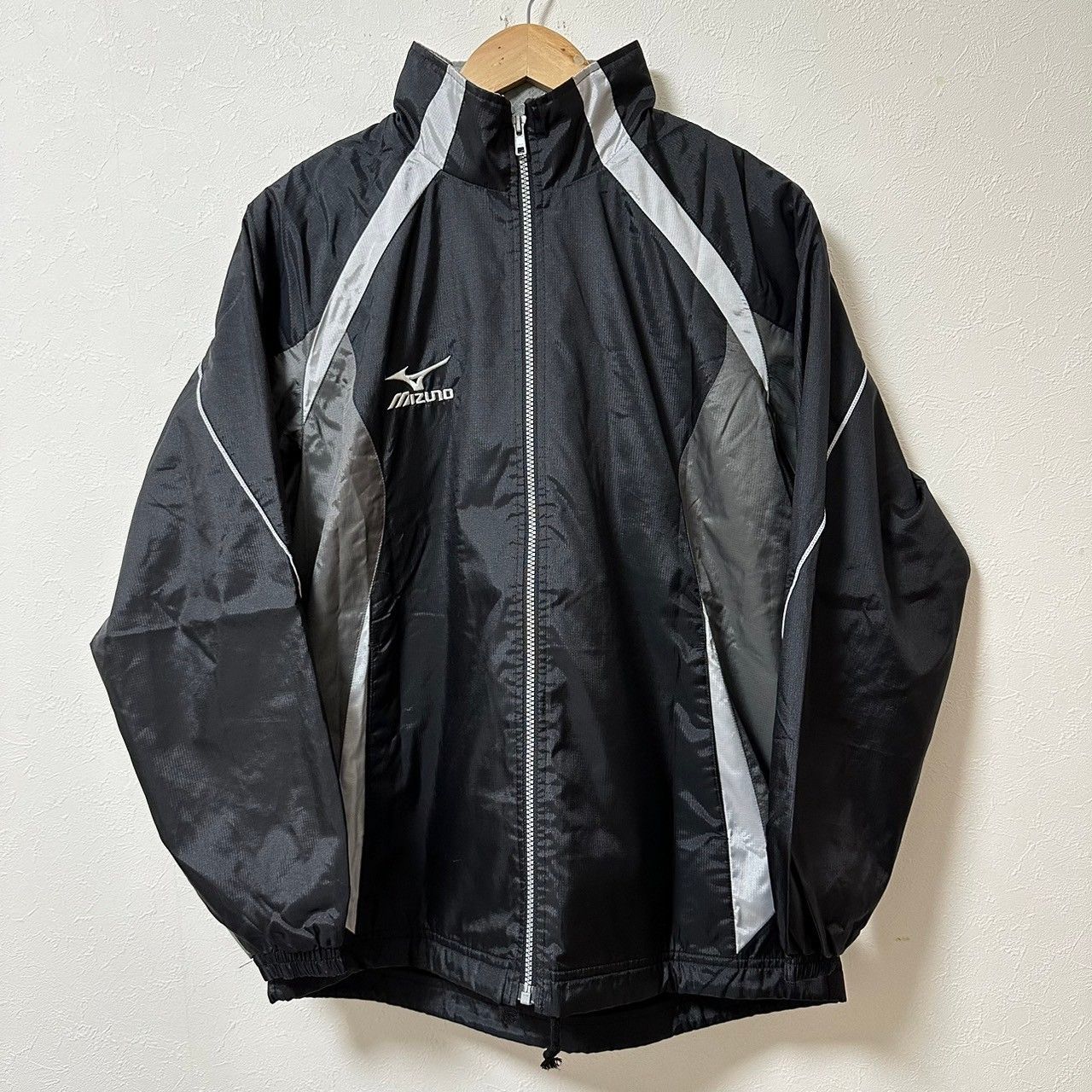 w^)b MIZUNO ミズノ ジャンパー ジップアップ ブランドロゴ ワン