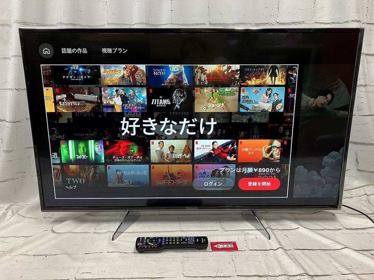 状態良好 Panasonic パナソニック 液晶テレビ VIERA TH-49EX750 49型