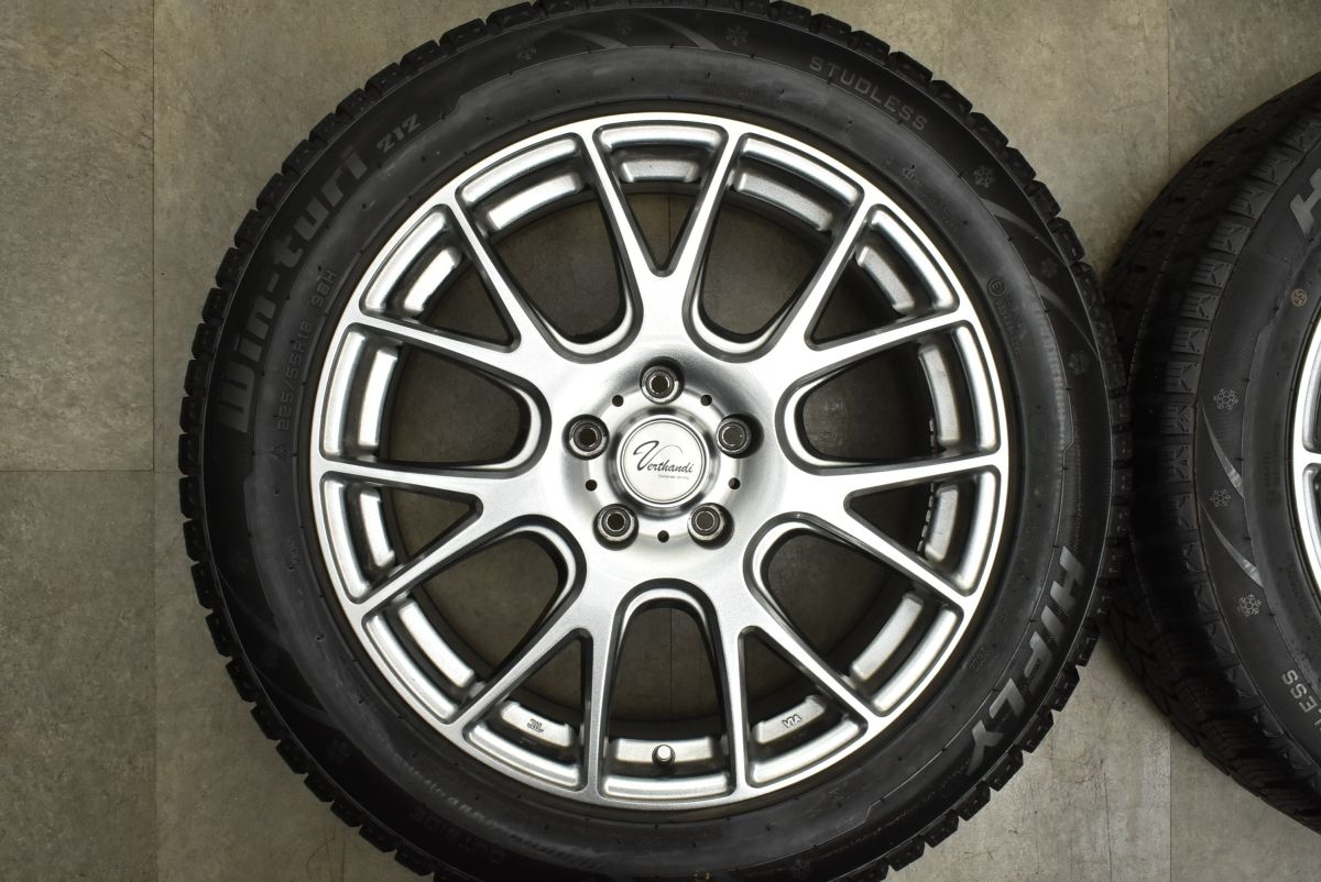 超バリ溝 Verthandi YH-M7V 18in 7.5J 38 PCD114.3 ハイフライ 225 55R18 デリカD 5 エクリプスクロス アウトランダー FFCRYSTALESIA_COM