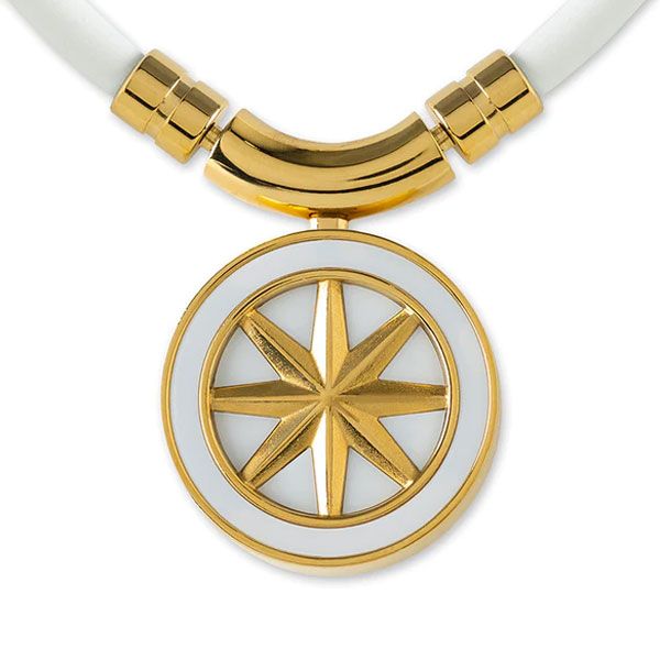 バンデル Healthcare necklace Earth white×g 47cm