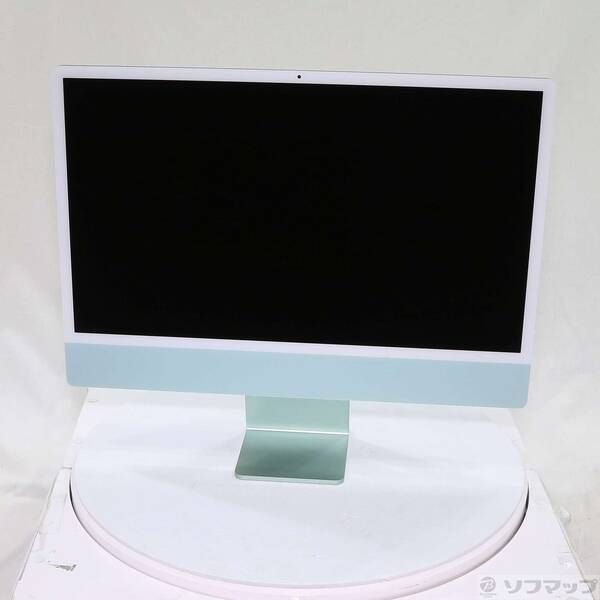 〔 〕 iMac 24-inch Late-2025 MQRN3J A Apple M3 8コアCPU_10コアGPU 8GB SSD256GB グリーン 〔15.7 Sequoia〕 258