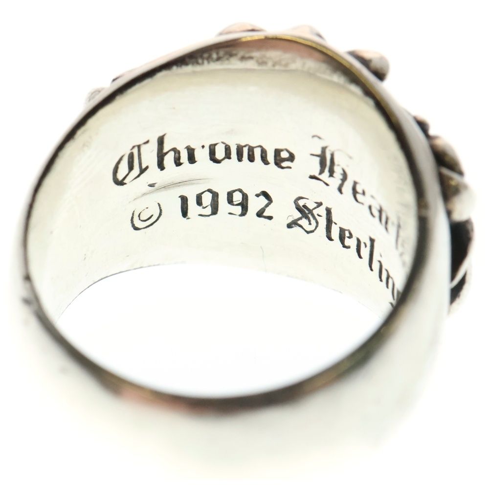 CHROME HEARTS クロムハーツ KEEPER RING キーパーリング シルバーリング シルバー CHROME HEARTS (クロムハーツ) KEEPER RING キーパーリング シルバー