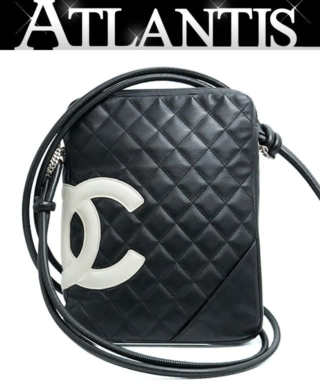 広尾店】 シャネル CHANEL カンボンライン ショルダーバッグ