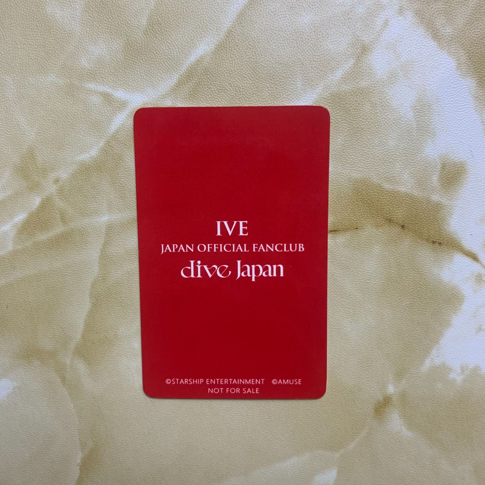 匿名配送】IVE ウォニョン トレカ DIVE JPFC 長期継続会員 特典 - メルカリ