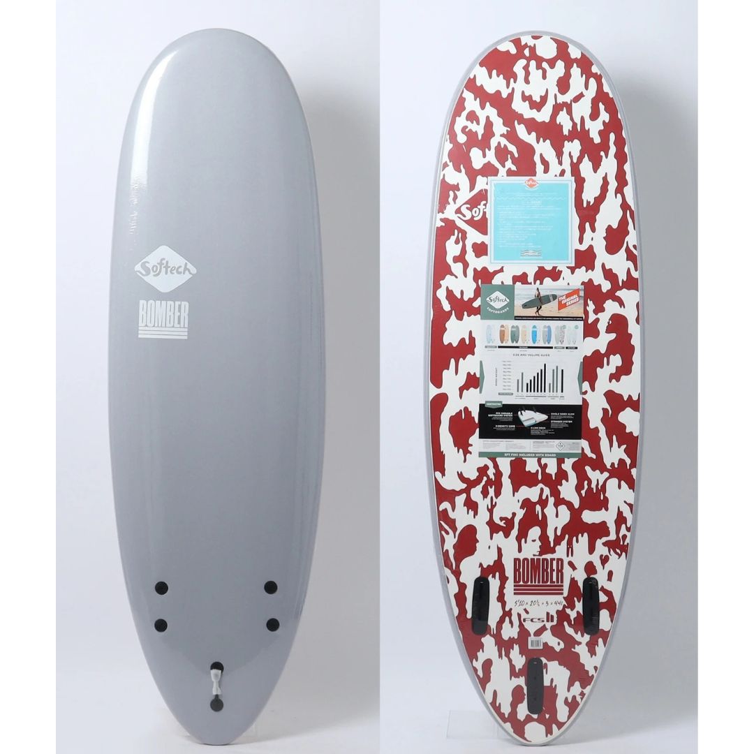 サーフボード　ソフトボード　SOFTECH ソフテック BOMBER　ボンバー SOFTECH ソフテック BOMBER ボンバー 6'4 BOMIISGW06422