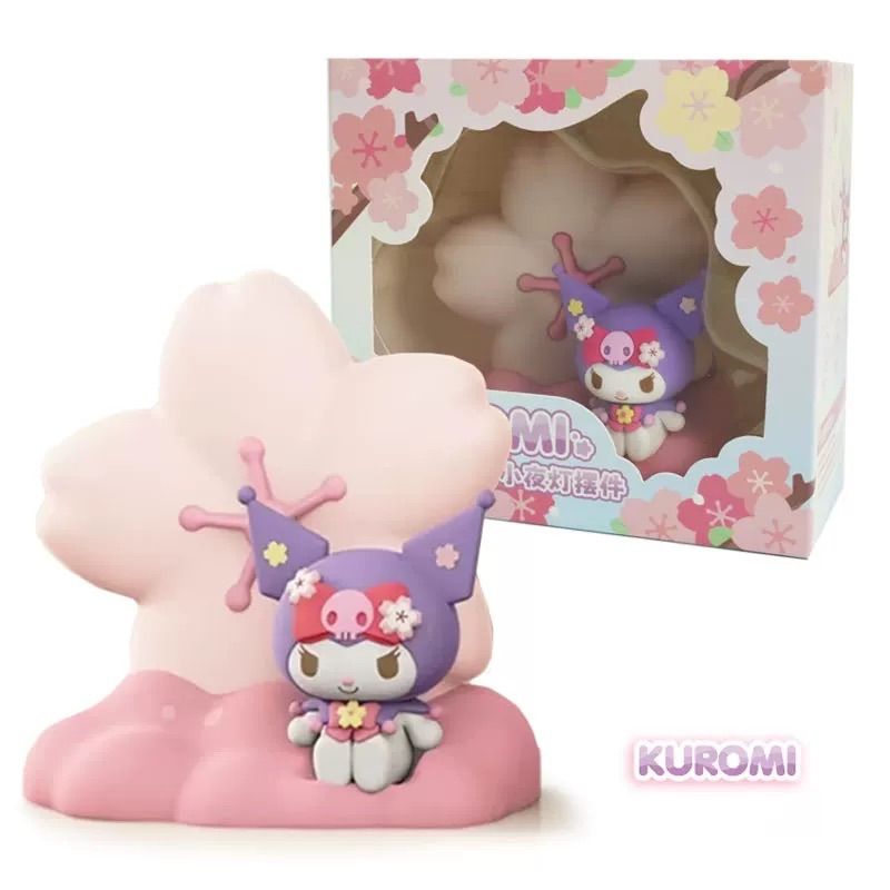 海外限定 ルームライト サンリオ クロミ フィギュア 公式 正規品 春 桜