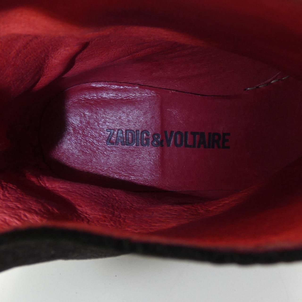 ☆美品☆ZADIG&VOLTAIRE☆ショートブーツ☆36☆レースアップ☆リボン ZADIG&VOLTAIREブーツ