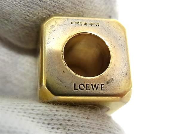 LOEWE ロエベ パーソナライズド チャーム ダイス ゴールド S イニシャル LOEWE ロエベ パーソナライズド チャーム ダイス ゴールド S