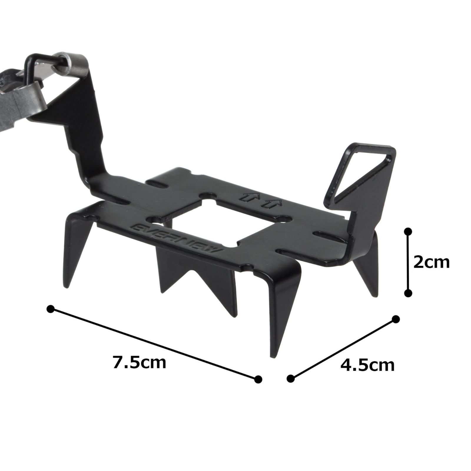 エバニュー(EVERNEW) 4本爪アイゼン EBY012 - 登山用品