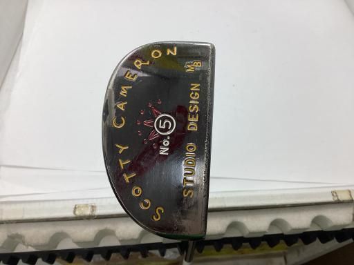 タイトリスト SCOTTY CAMERON STUDIO DESIGN 5 2003 35インチ パター PT スチール フレックスその他 メンズ 男性用 右利き 右用 Dランク ゴルフクラブ